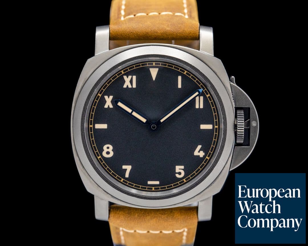 Image of Panerai PAM00779 Luminor California 8 Days DLC Titanium Black Dial