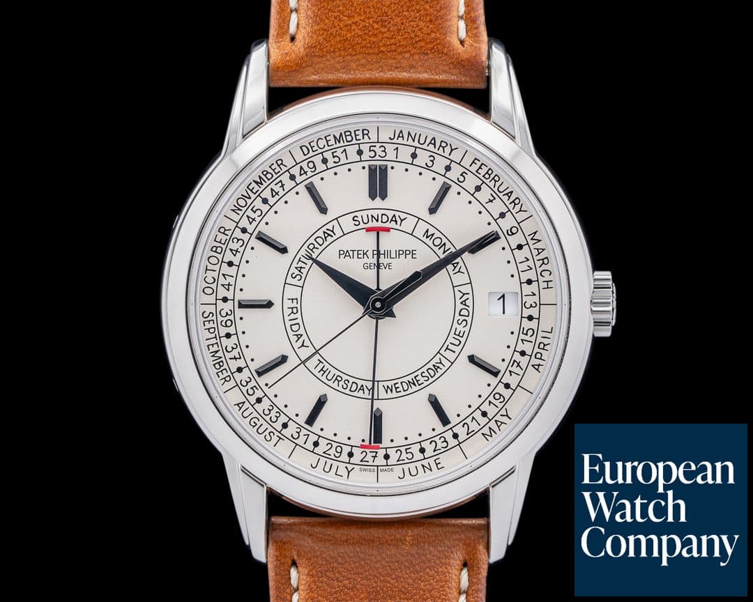 Image of Patek Philippe 5212A Calatrava Weekly Calendar SS Silver Dial