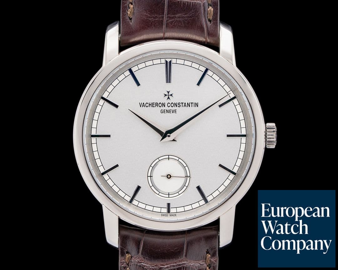 Image of Vacheron Constantin 82172 Traditionnelle Manual Wind 18K White Gold Silver Dial