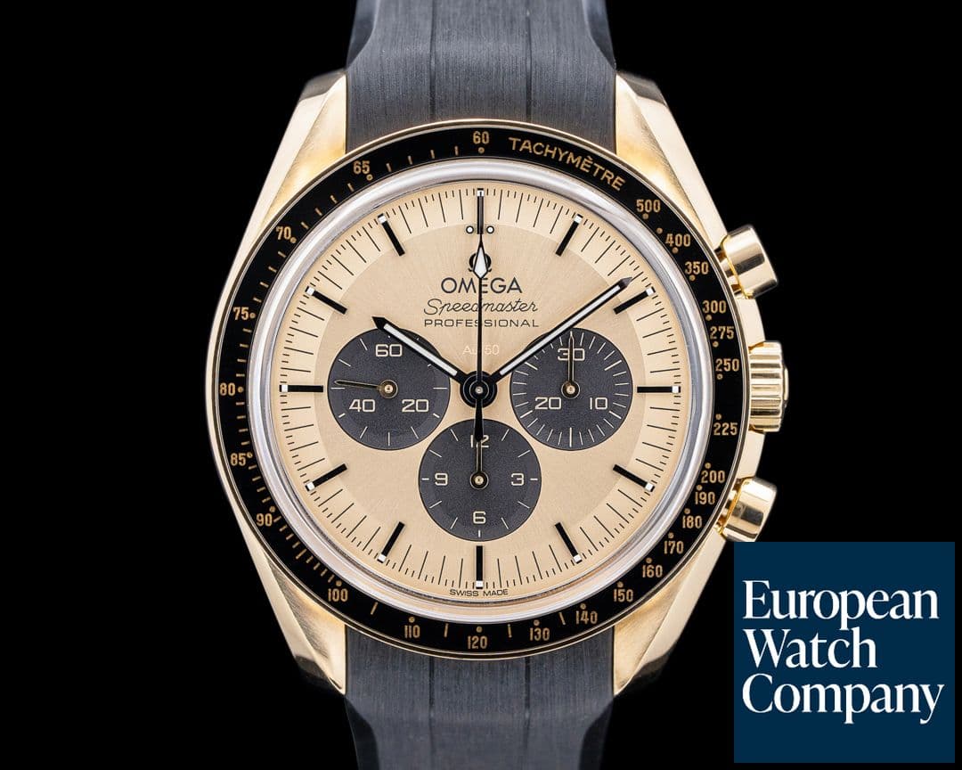 Image of Omega Speedmaster Moonwatch Professional 18K Moonshine Gold 2024