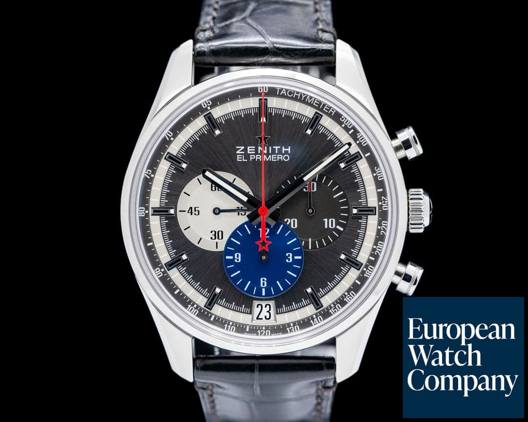 Image of Zenith Chronomaster El Primero 42MM SS Gray Anthracite Dial