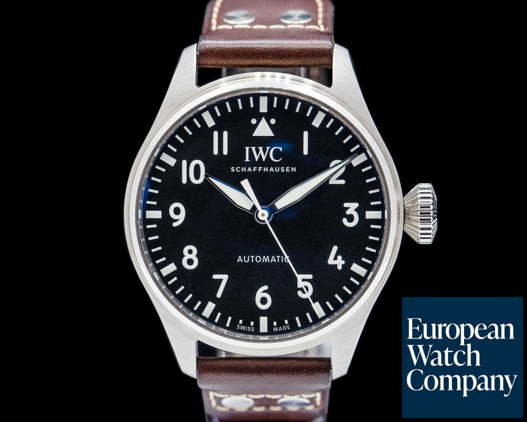 Image of IWC IW329301 Big Pilot 43 SS Black Dial 2024