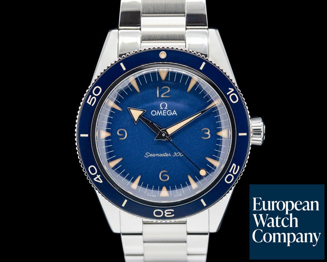 Image of Omega Seamaster 300 Master Chronometer SS Blue Dial 2024