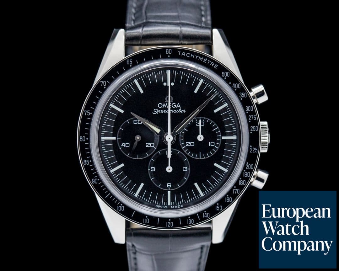 Image of Omega Speedmaster First Omega in Space SS Black Dial