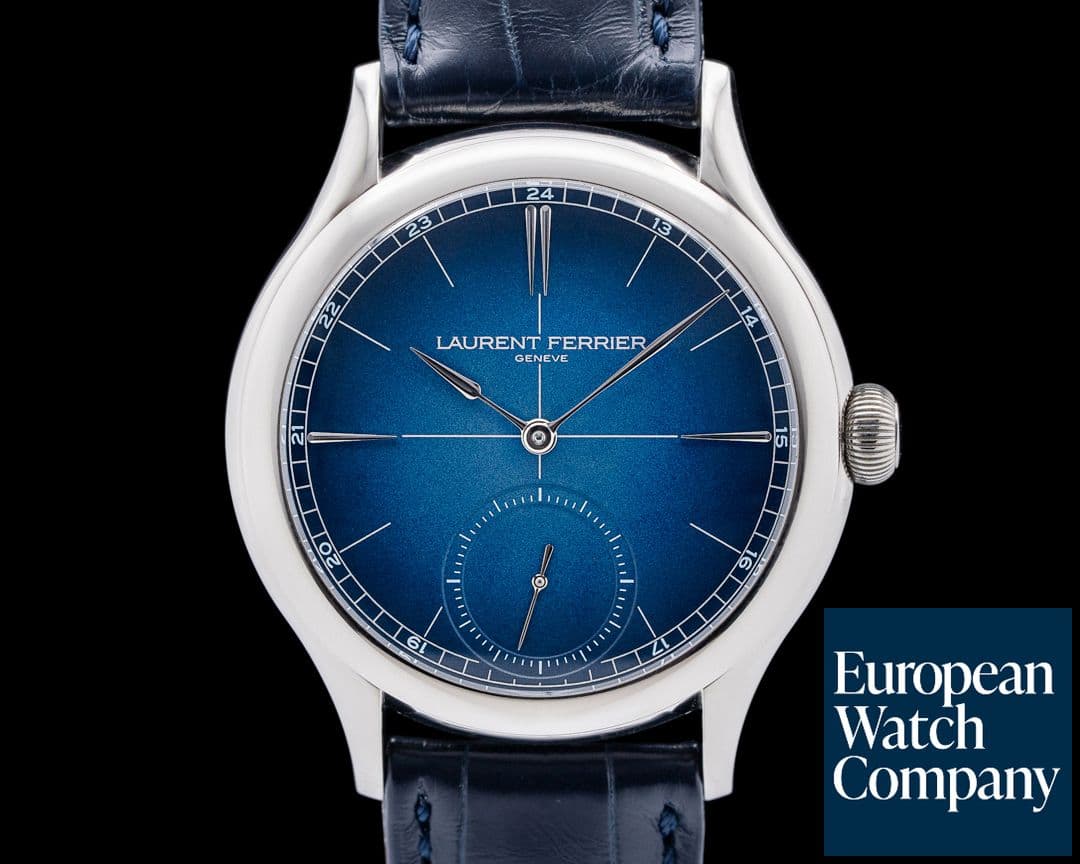 Image of Laurent Ferrier LCF036 Classic Origin Titanium Gradient Blue Opaline Dial 2024
