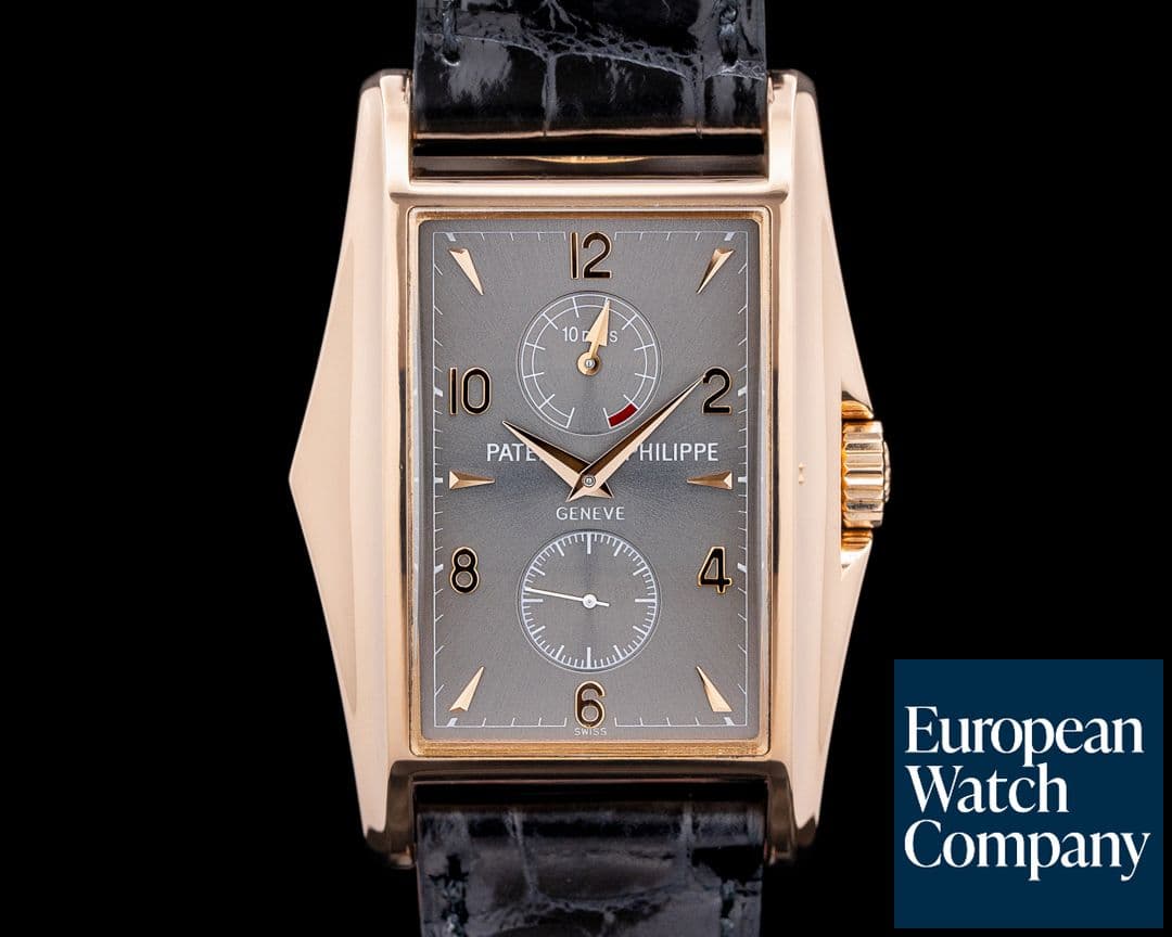 Image of Patek Philippe 5100R 10-Day Gondolo 18K Rose Gold Gray Dial