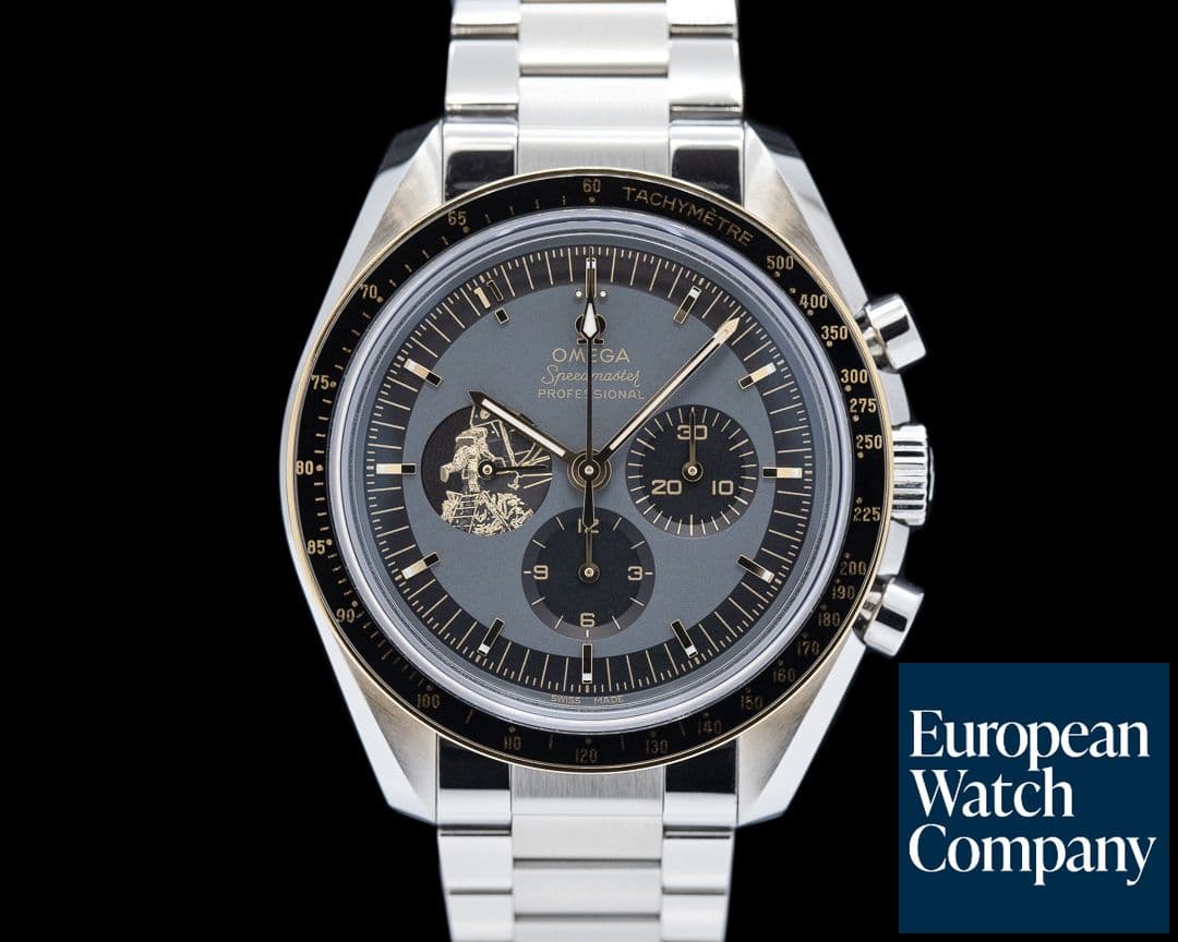 Image of Omega Speedmaster Apollo 11 50th Anniversary SS / 18K Moonshine Gold