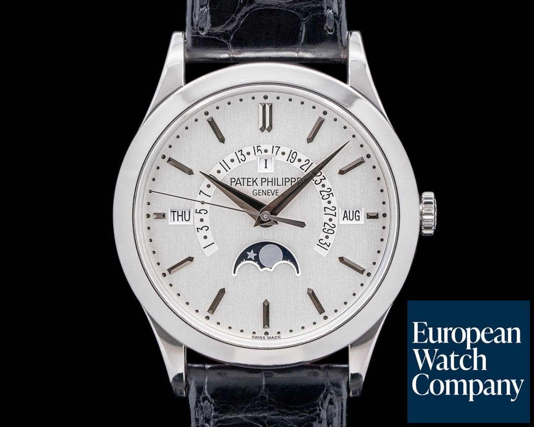 Image of Patek Philippe 5496P Grand Complications Perpetual Calendar Platinum Silver Dial