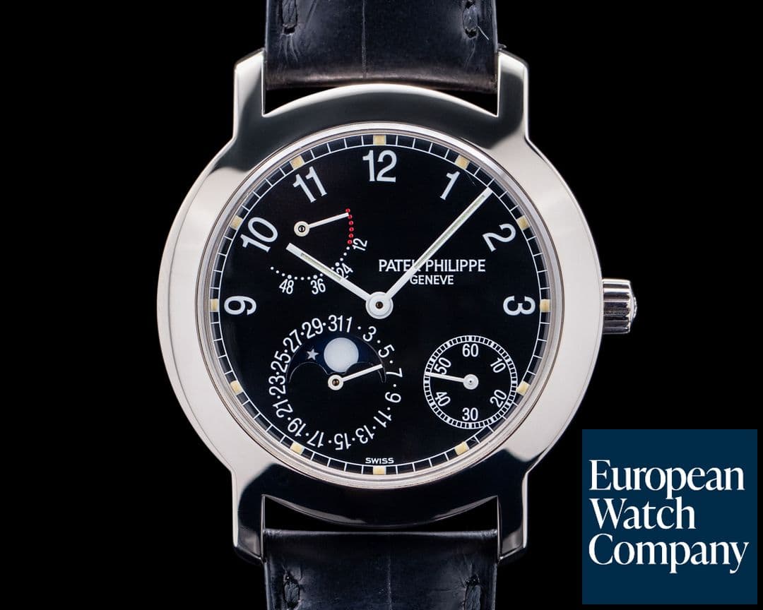 Image of Patek Philippe 5055G Complications 18K White Gold Black Dial