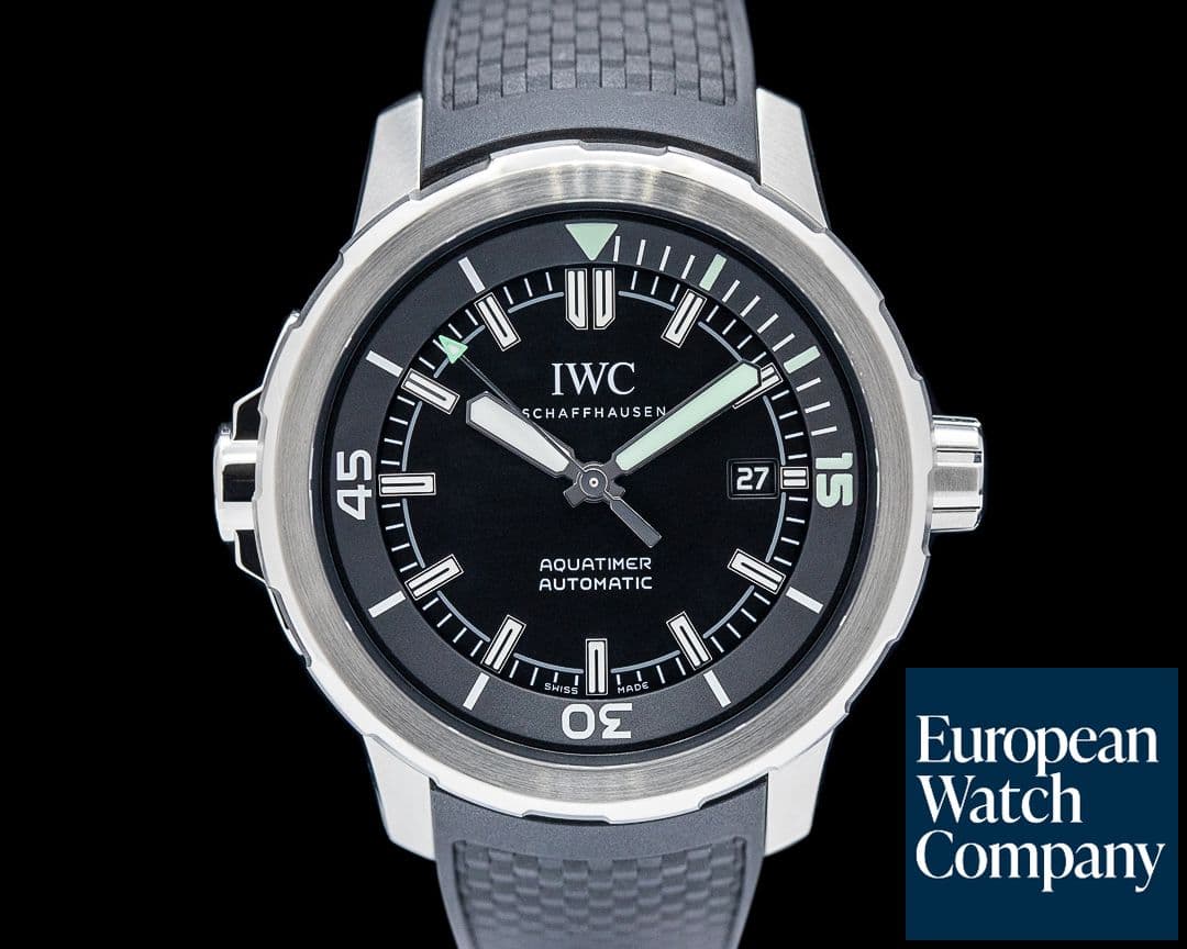Image of IWC IW328802 Aquatimer Automatic SS Black Dial 2024