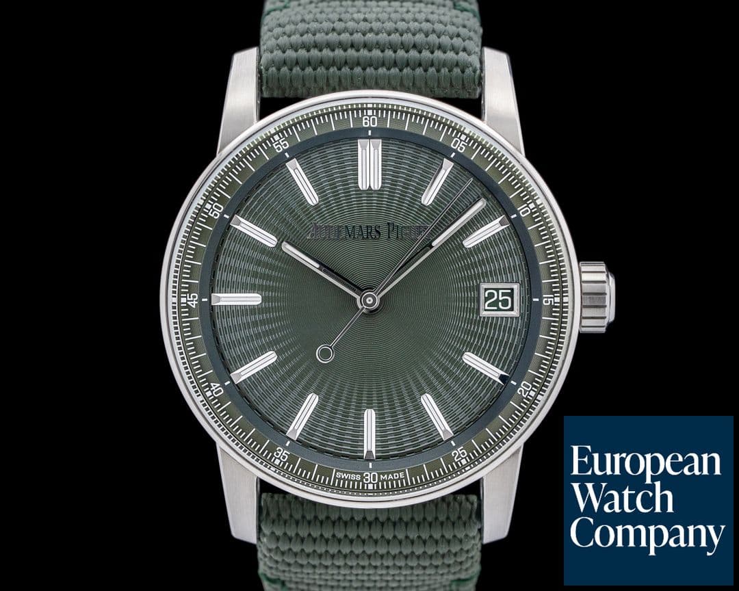 Image of Audemars Piguet 15210ST Code 11.59 SS Green Dial