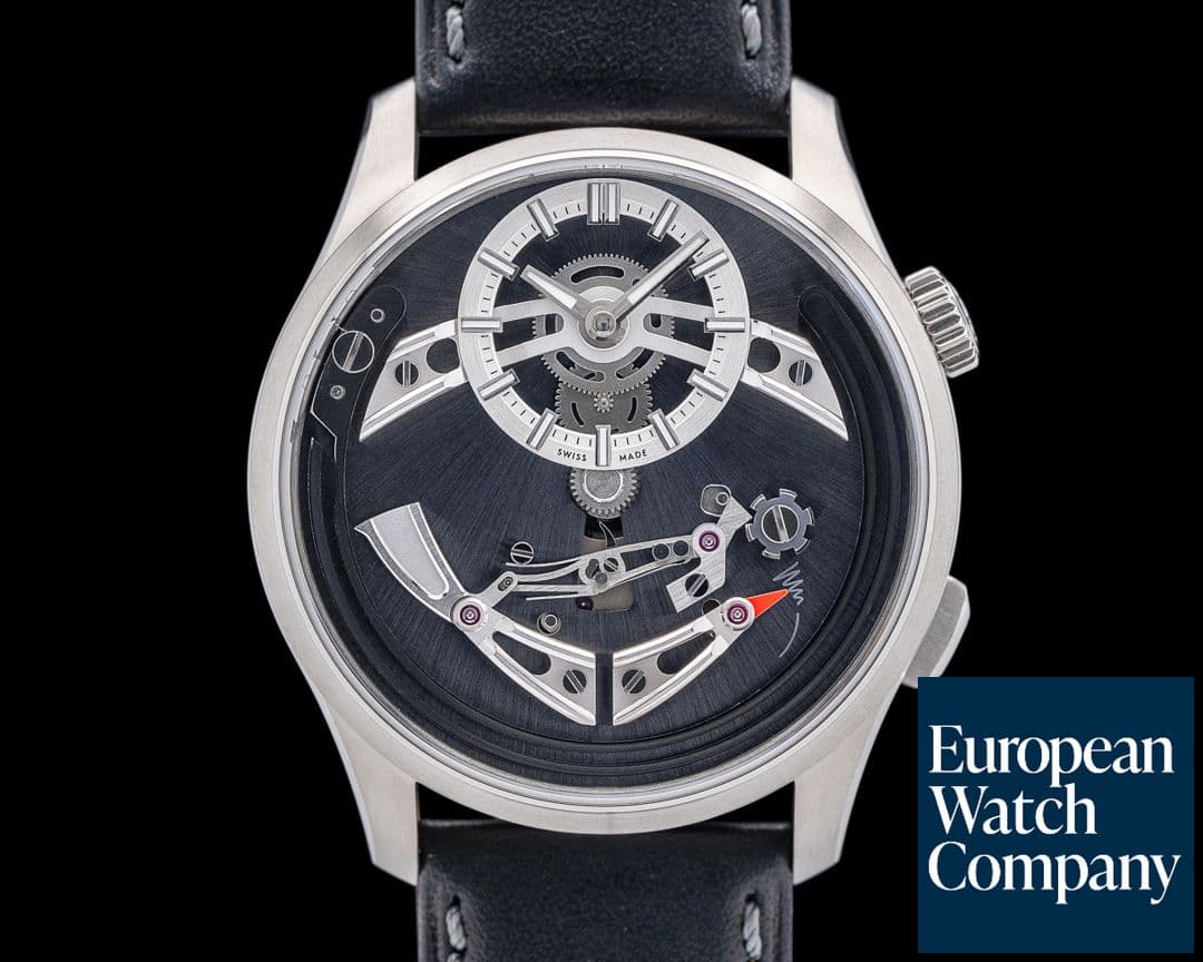 Image of Christopher Ward C1 Bel Canto Titanium Nero Black Dial