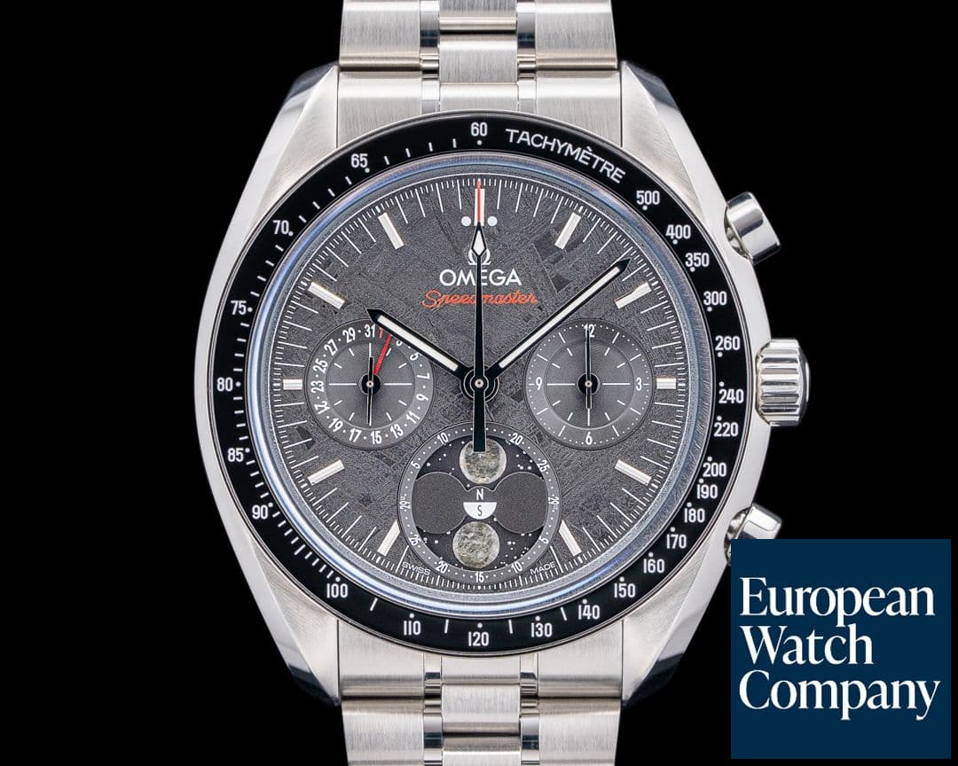 Image of Omega Speedmaster Moonphase SS Black Meteorite Dial 2025