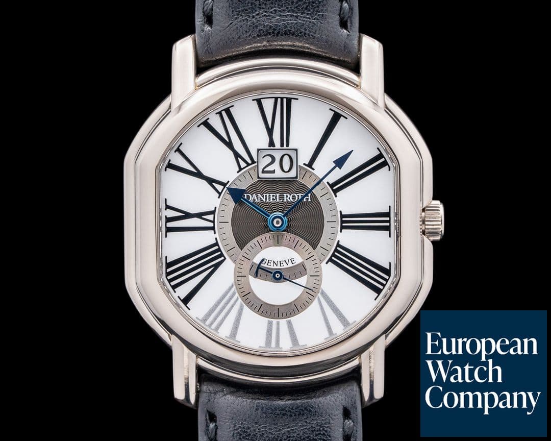 Image of Daniel Roth Datomax 18K White Gold White Dial