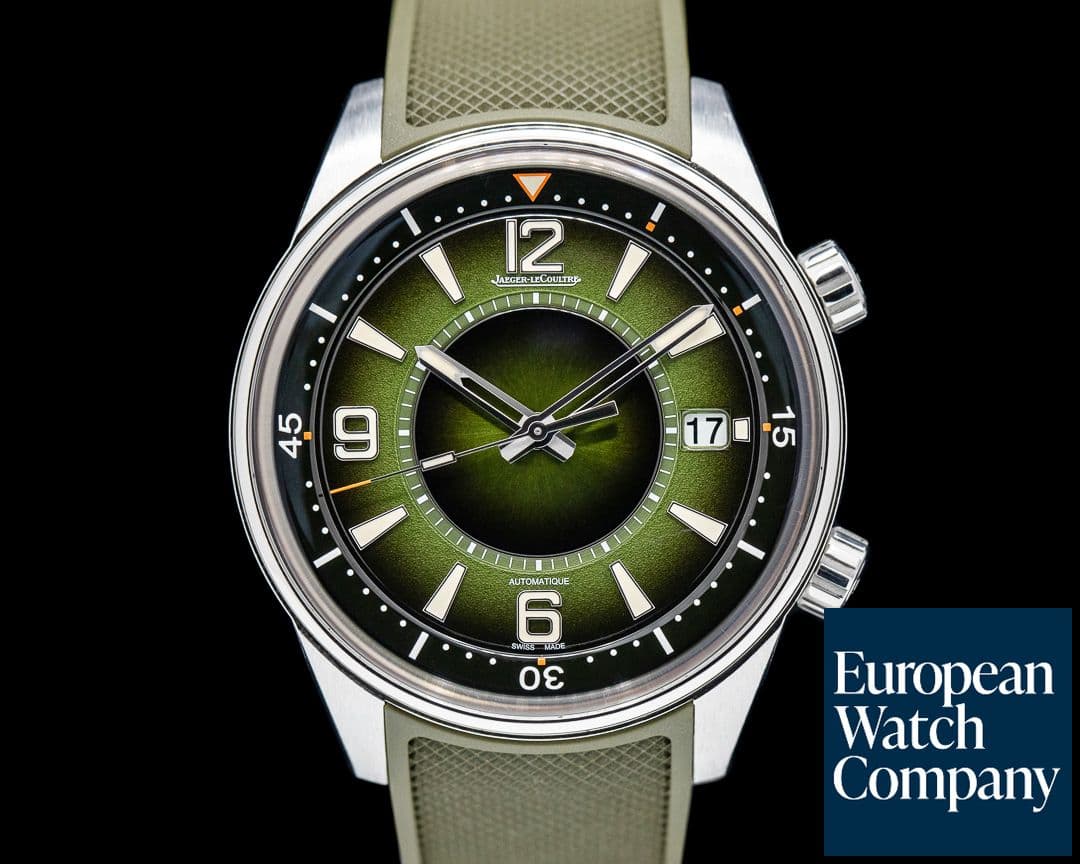 Image of Jaeger LeCoultre Q906863J Polaris Date SS Green Dial