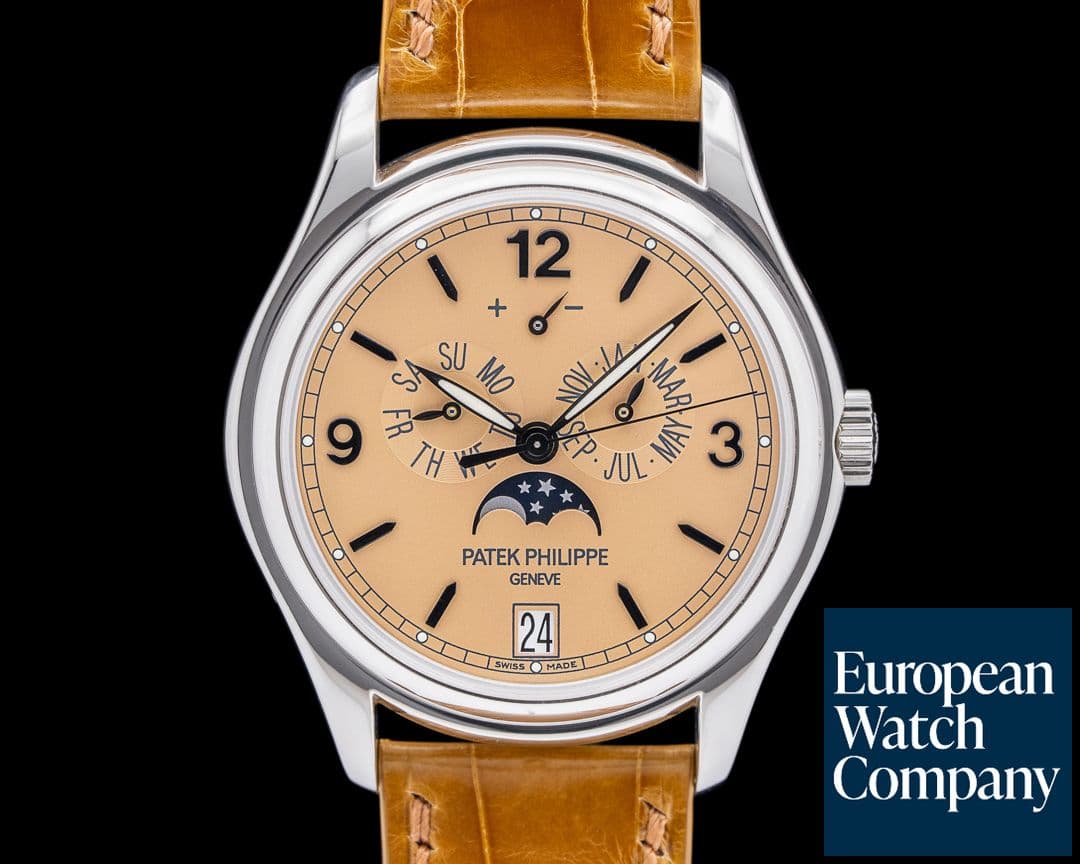 Image of Patek Philippe Advanced Research 5450P Annual Calendar Platinum Salmon Dial FULL SET