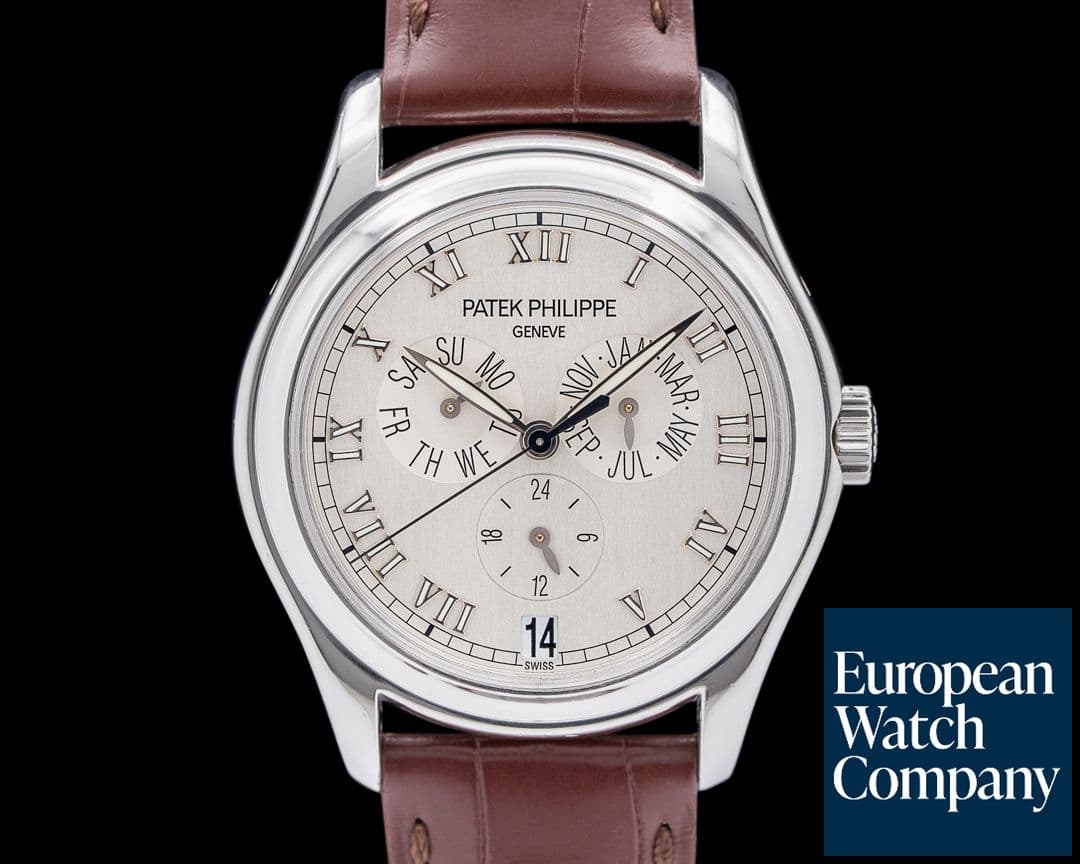 Image of Patek Philippe 5035P-024 Annual Calendar Platinum Silver Dial