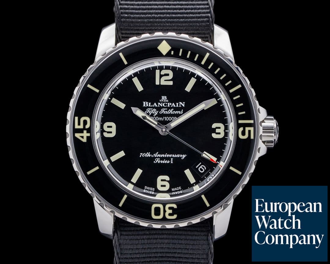 Image of Blancpain Fifty Fathoms 70th Anniversary Series I Limited Edition SS