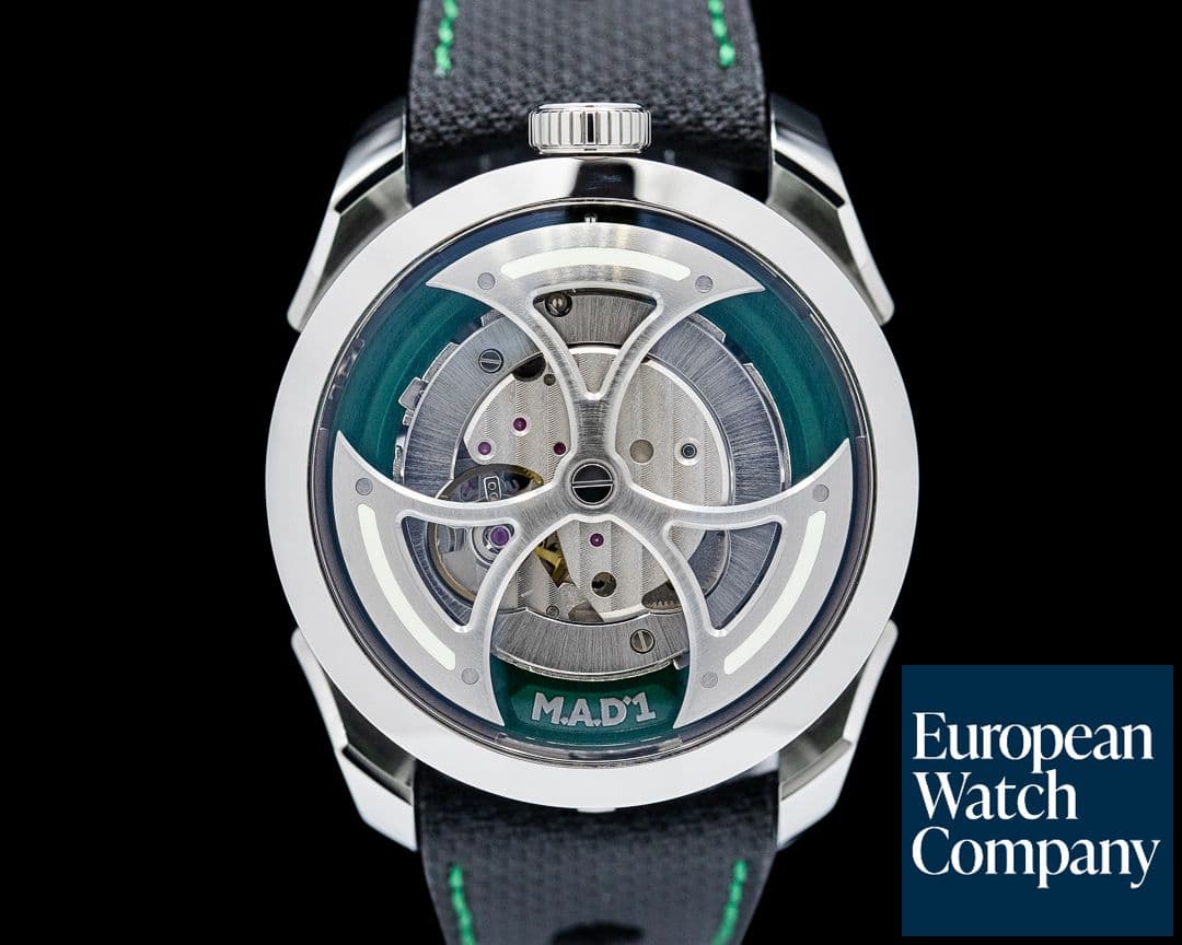 Image of MB&F M.A.D 1 Green SS "Lucky Clover"