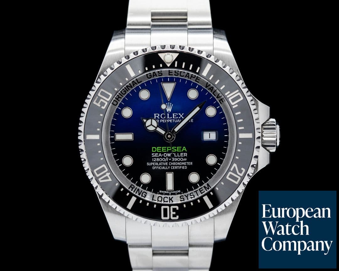 Image of Rolex 126660 Sea-Dweller Deepsea "James Cameron" SS Blue Dial