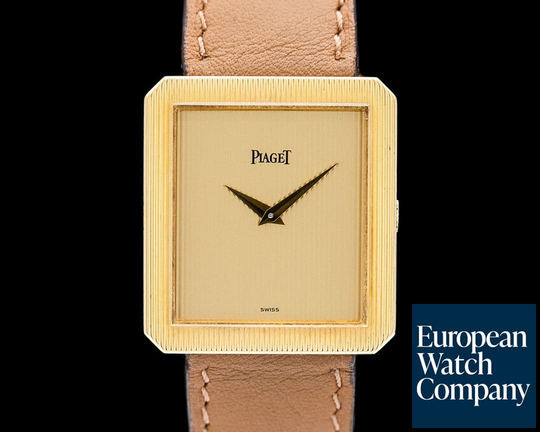 Image of Piaget Protocole 91542 18K Yellow Gold / Champagne Dial Manual Wind