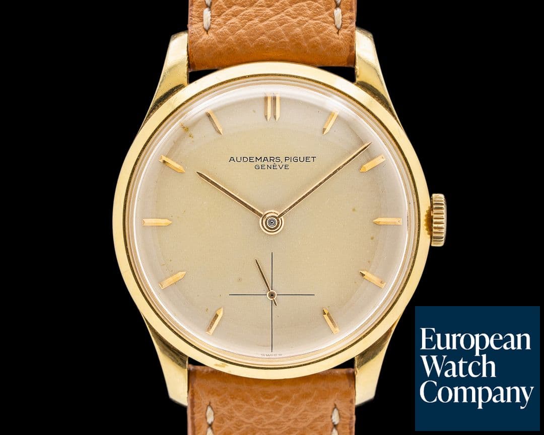 Image of Audemars Piguet Vintage Dress Watch VZSS RARE 18K YG Manual Wind C. 1957