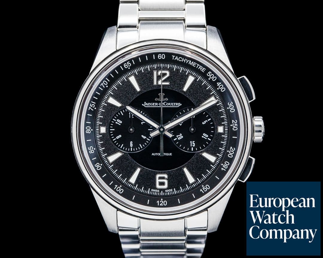 Image of Jaeger-LeCoultre Q9028170 Polaris Chronograph SS Black Dial