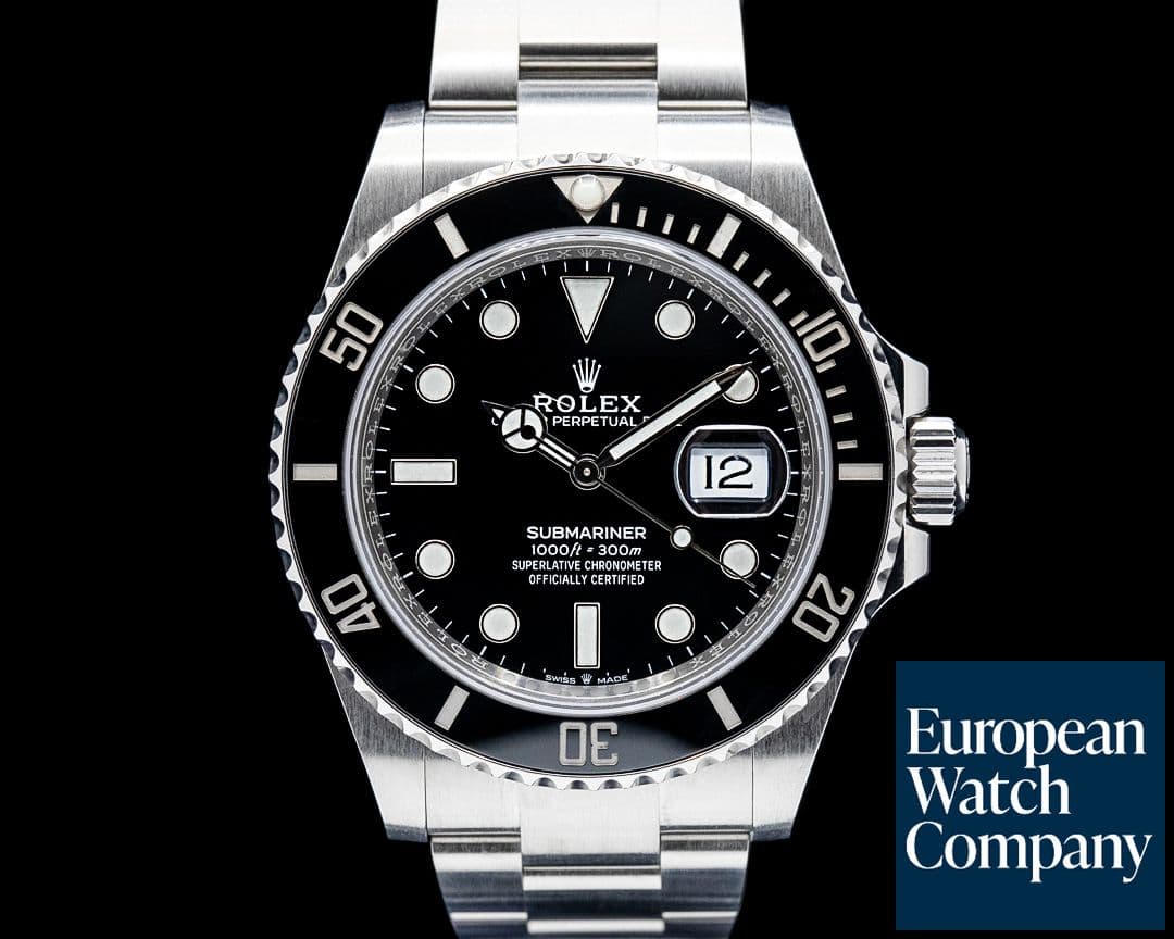 Image of Rolex 126610LN Submariner Date SS Black Dial