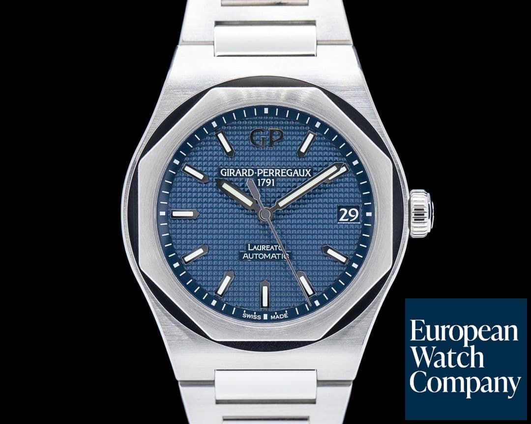 Image of Girard Perregaux Laureato 42 Automatic SS Blue Dial