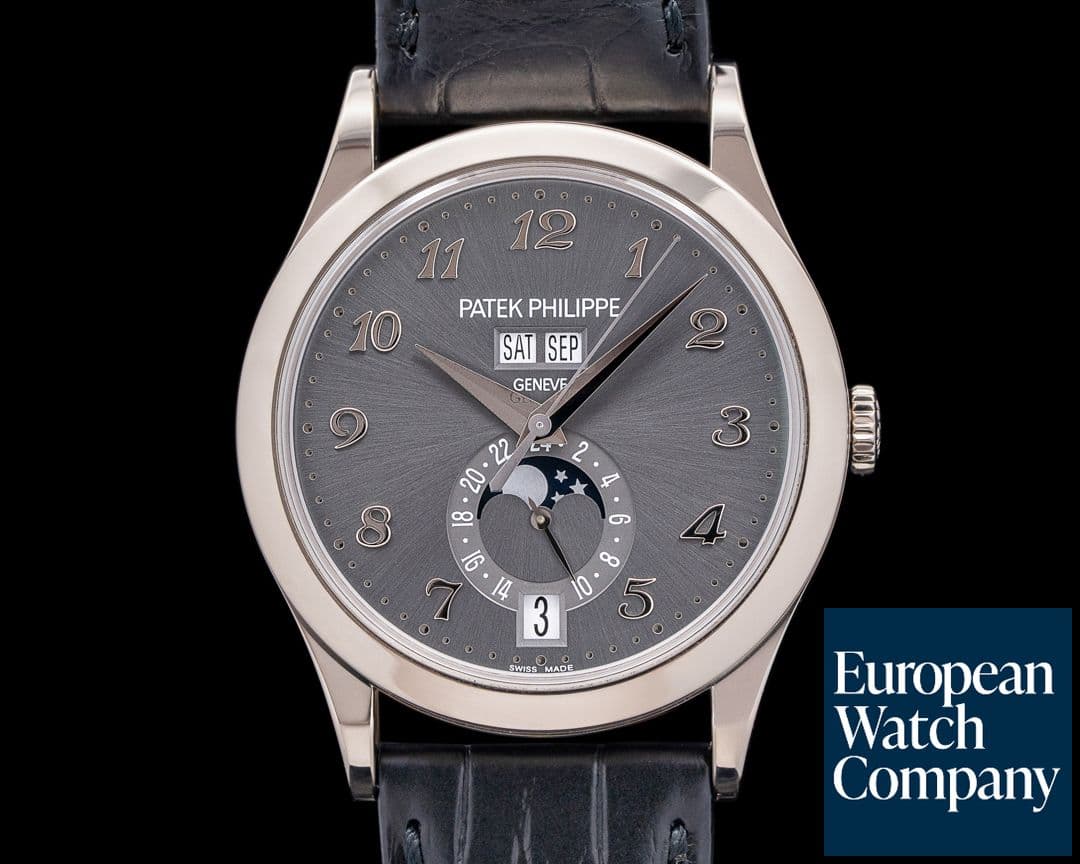 Image of Patek Philippe 5396G Complications Annual Calendar 18K WG Gray Arabic Dial