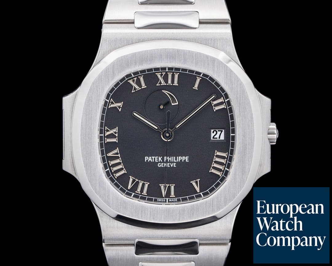 Image of Patek Philippe 3710/1A Nautilus Power Reserve SS Black Dial
