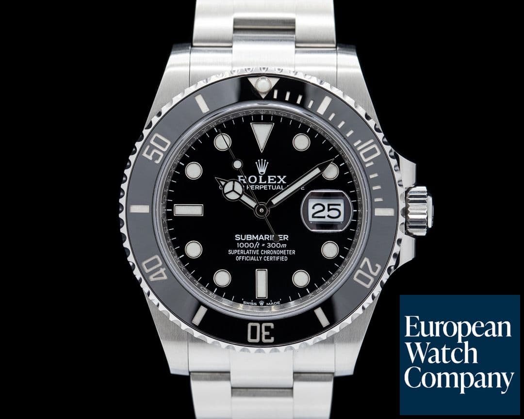 Image of Rolex 126610LN Submariner Date SS Black Dial