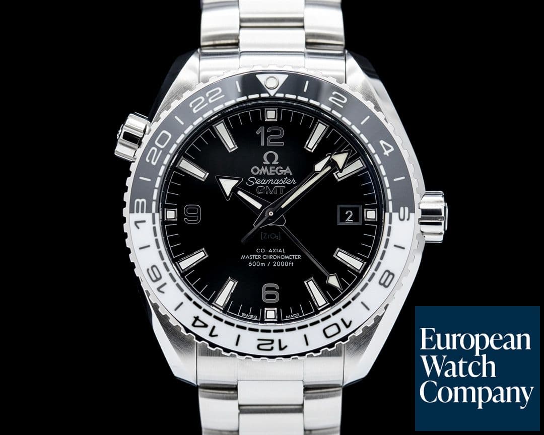 Image of Omega Seamaster Planet Ocean GMT SS Black Dial