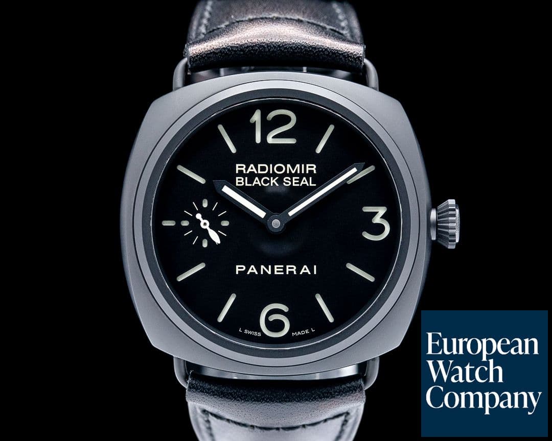 Image of Panerai PAM00292 Radiomir Black Seal Ceramic Black Dial
