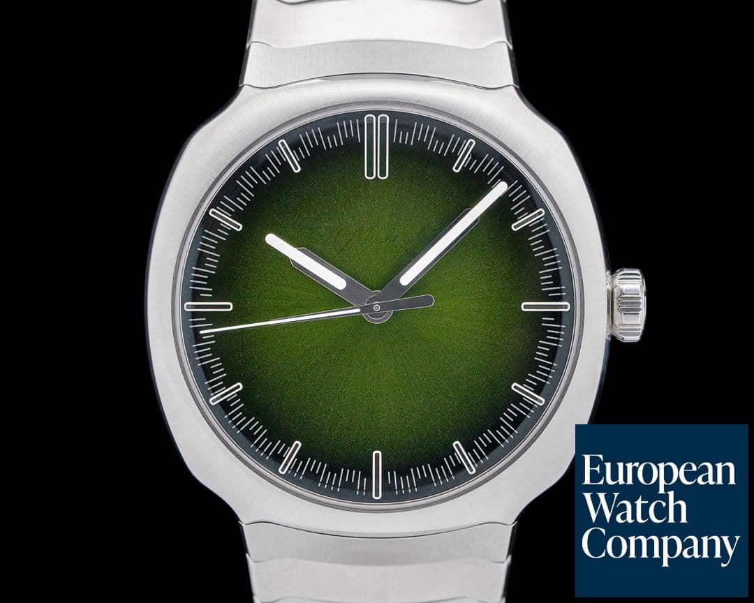 Image of H. Moser and Cie. 6201-1200 Streamliner Centre Seconds SS Green Dial 2024