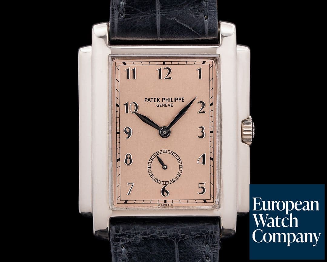 Image of Patek Philippe 5024G Gondolo 18K White Gold Salmon Dial