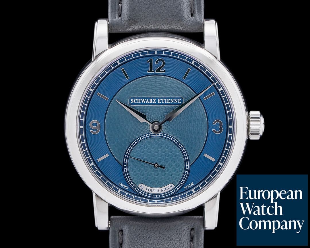 Image of Schwarz Etienne Roma Synergy SS Blue Dial 2025 LIMITED