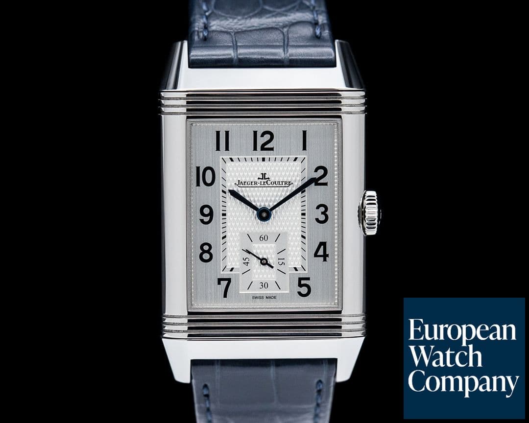 Image of Jaeger LeCoultre Q3848422 Reverso Large Duo Face SS Silver / Black Dial