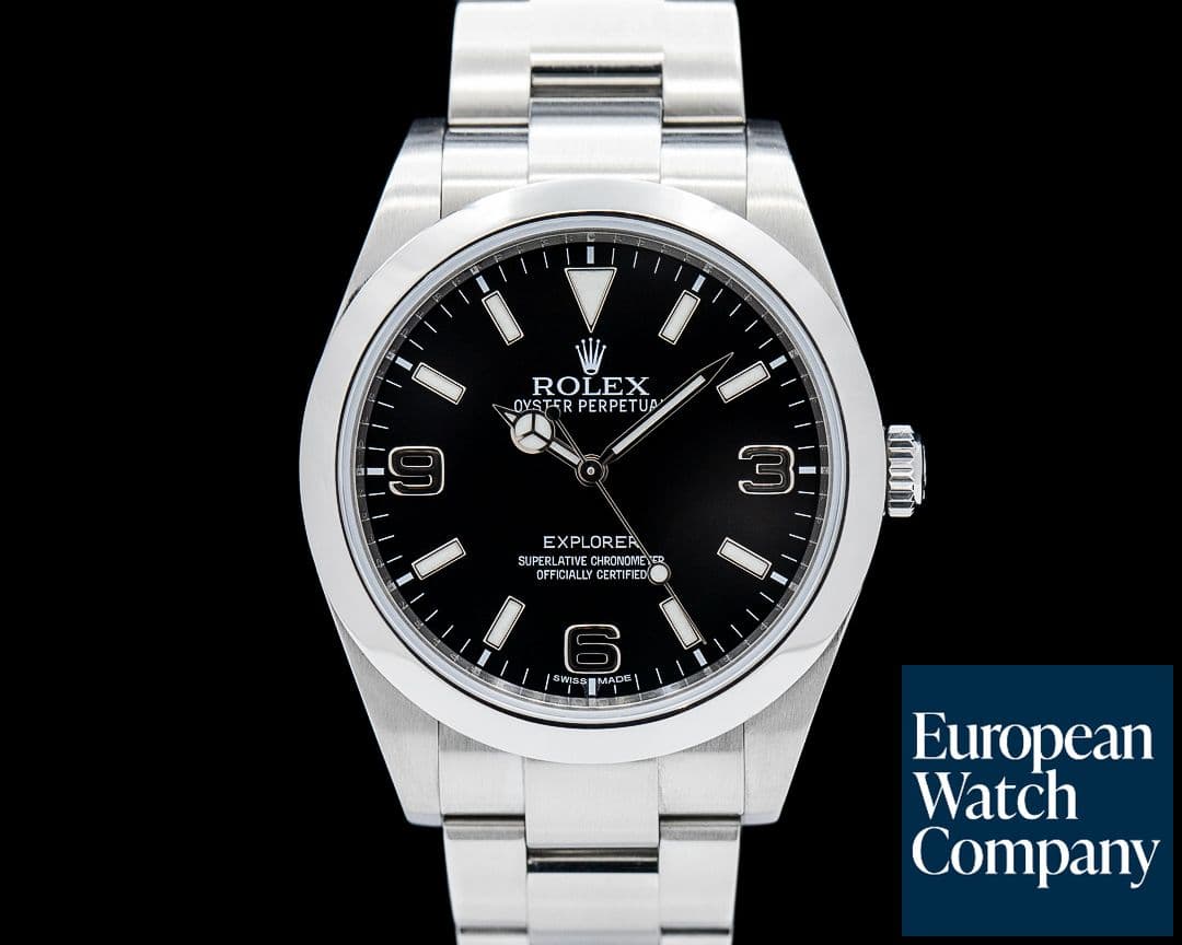 Image of Rolex 214270 Explorer SS Black Dial