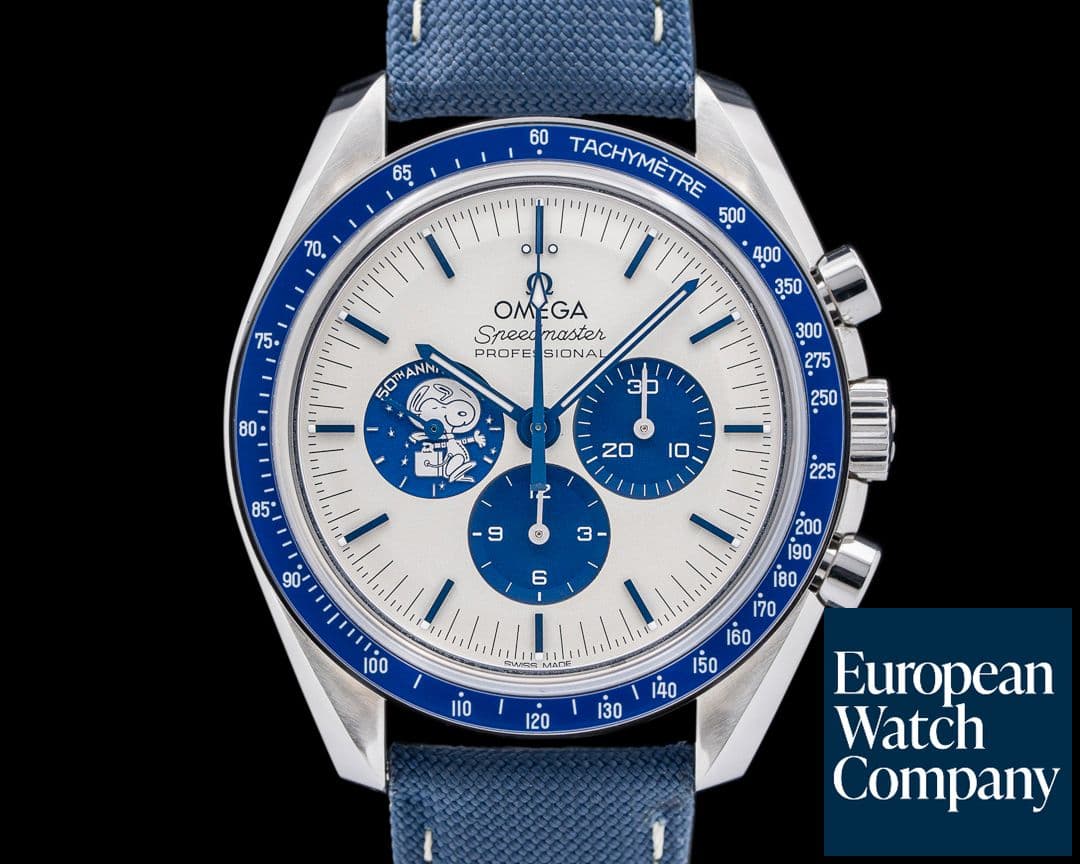 Image of Omega Speedmaster Silver Snoopy Award SS Silver Dial