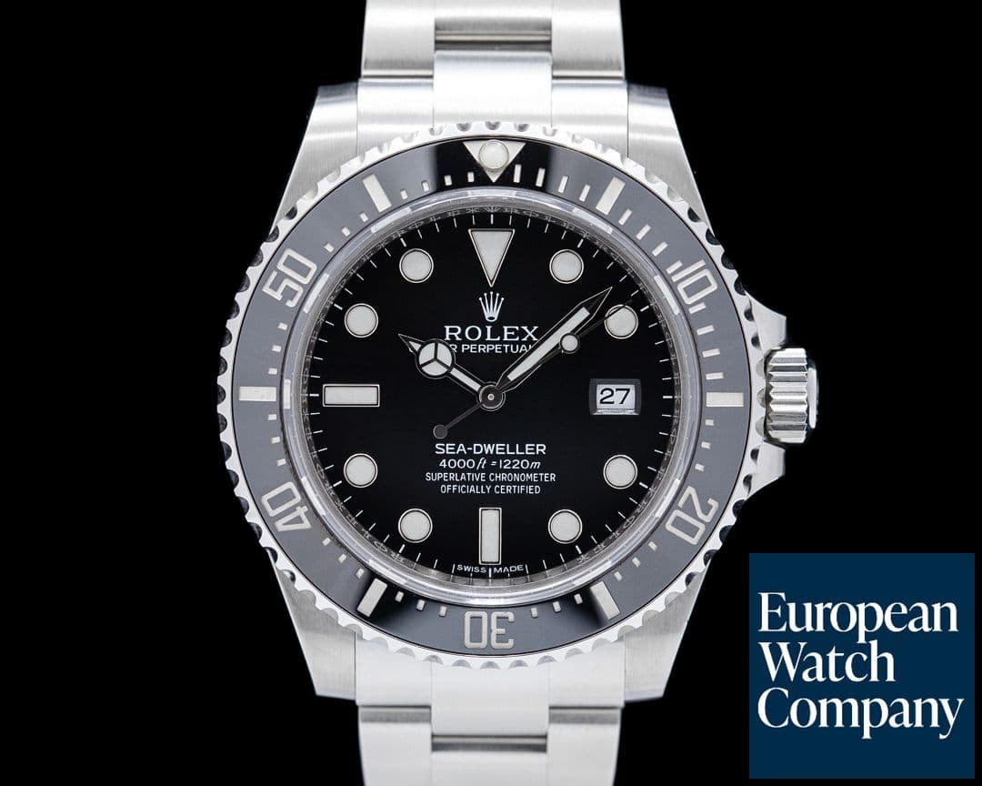 Image of Rolex 116600 Sea-Dweller SS Black Dial