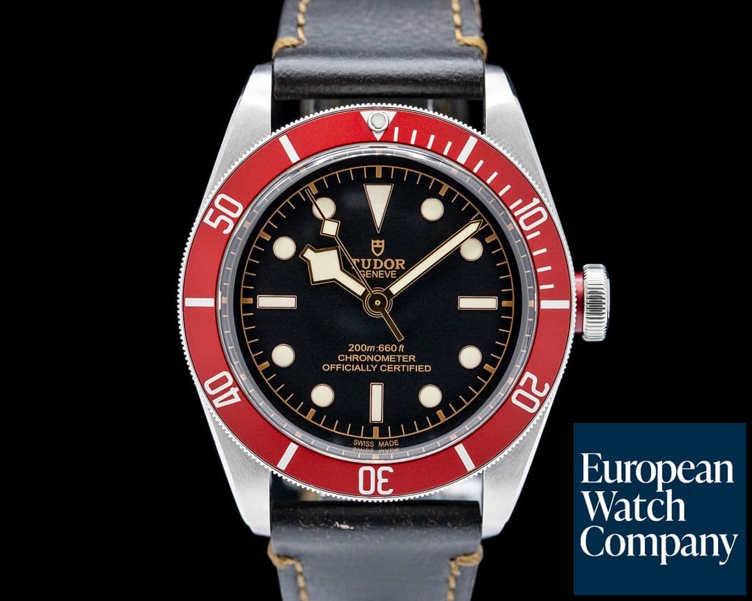 Image of Tudor Black Bay Red Stainless Steel Black Dial