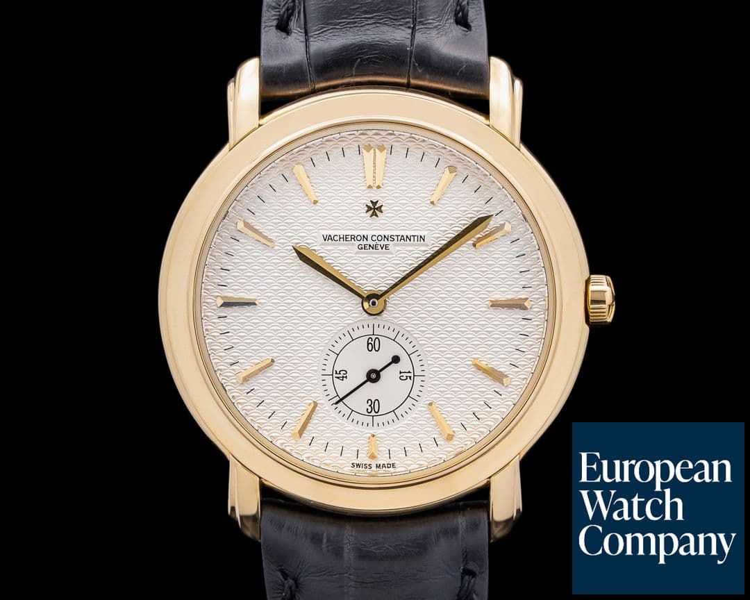 Image of Vacheron Constantin 81000 Malte Grande Classique 18K Yellow Gold Silver Dial