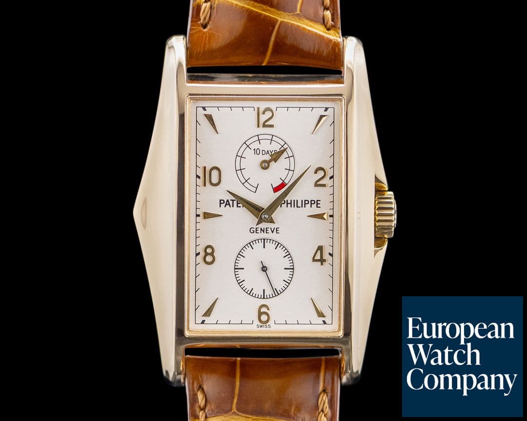 Image of Patek Philippe 5100J 10 Day Power Reserve 18K Yellow Gold Cream Dial