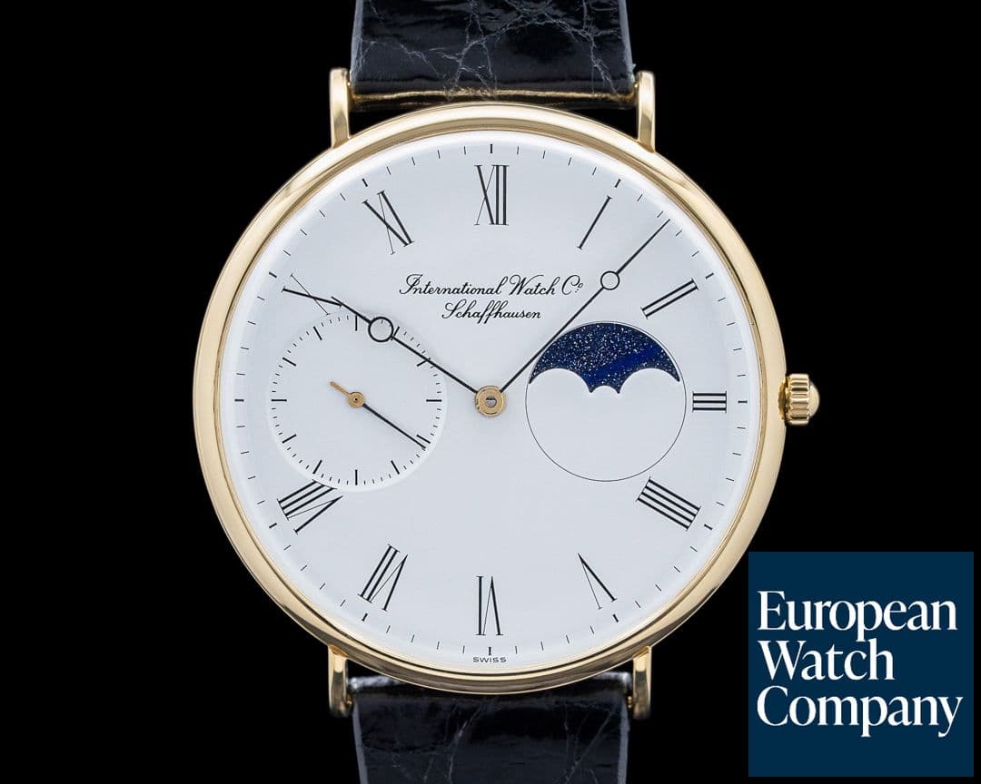 Image of IWC 5251 Portofino Moonphase 18K Yellow Gold White Dial