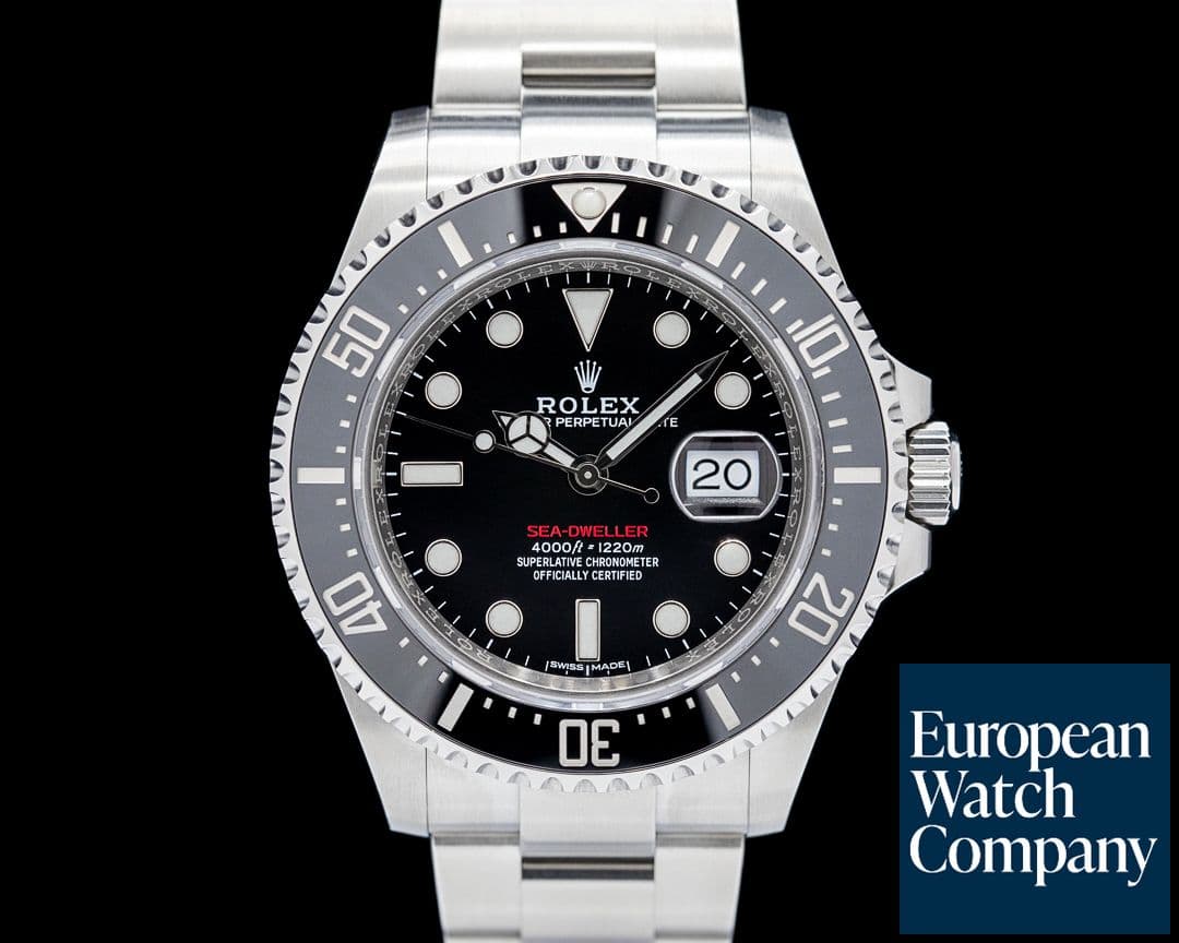 Image of Rolex 126600 Sea-Dweller SS Black Dial
