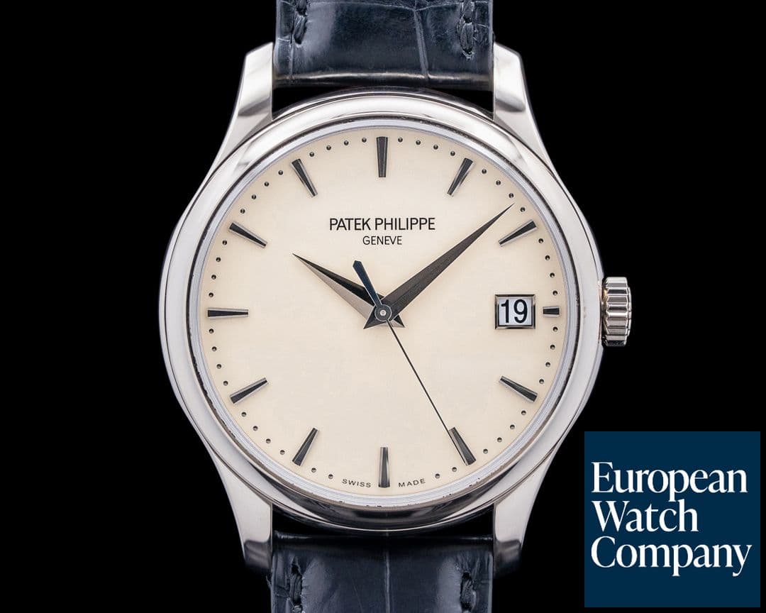 Image of Patek Philippe 5227G Calatrava 18K White Gold Cream Dial