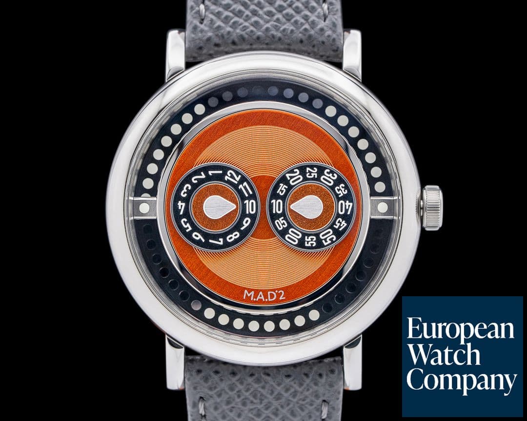 Image of MB&F M.A.D.2 SS Orange Dial