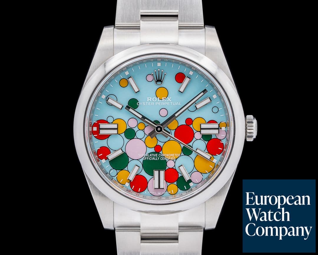 Image of Rolex 124300 Oyster Perpetual SS Celebration Dial 2024