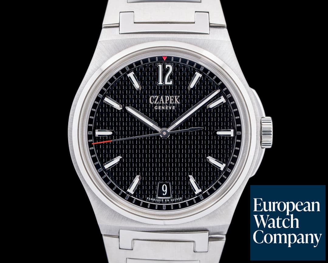 Image of Czapek & Cie Passage de Drake Antarctique SS Black Dial